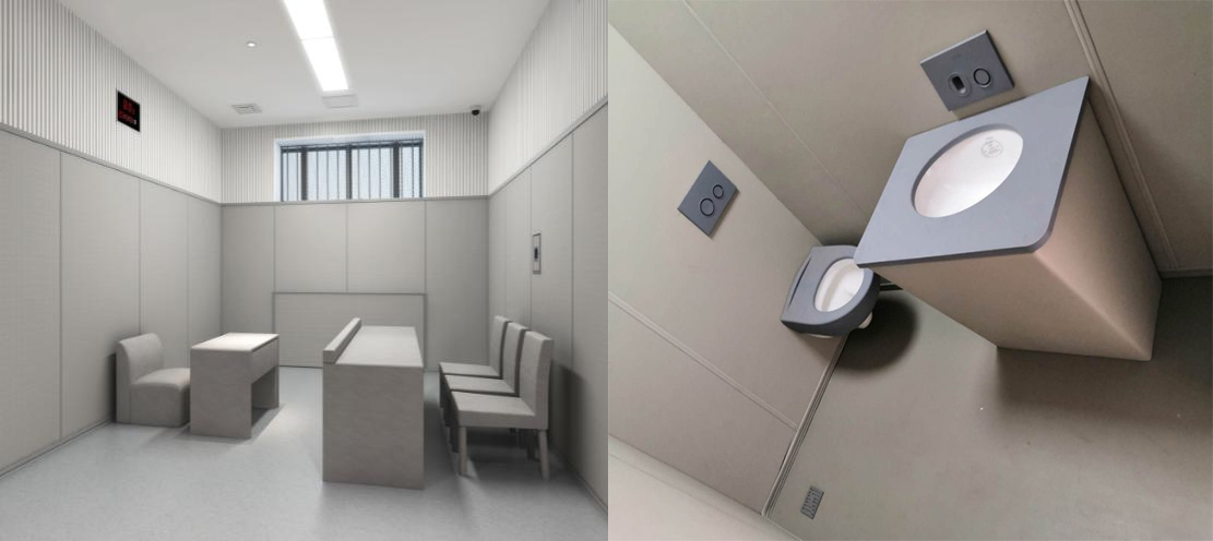 河北省纪委谈话室防撞软包安装工程案例