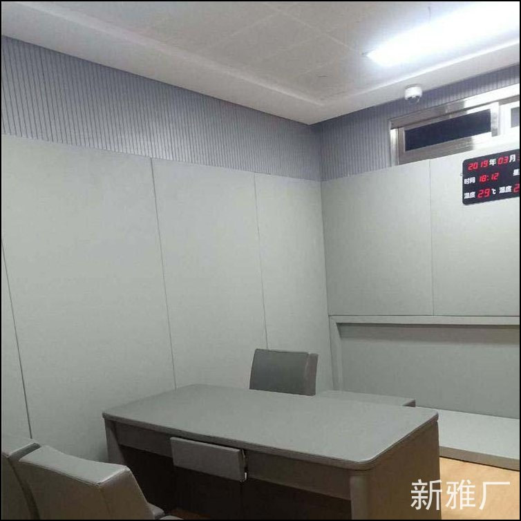 留置室防撞软包厂家生产第六代新型墙面防撞软包