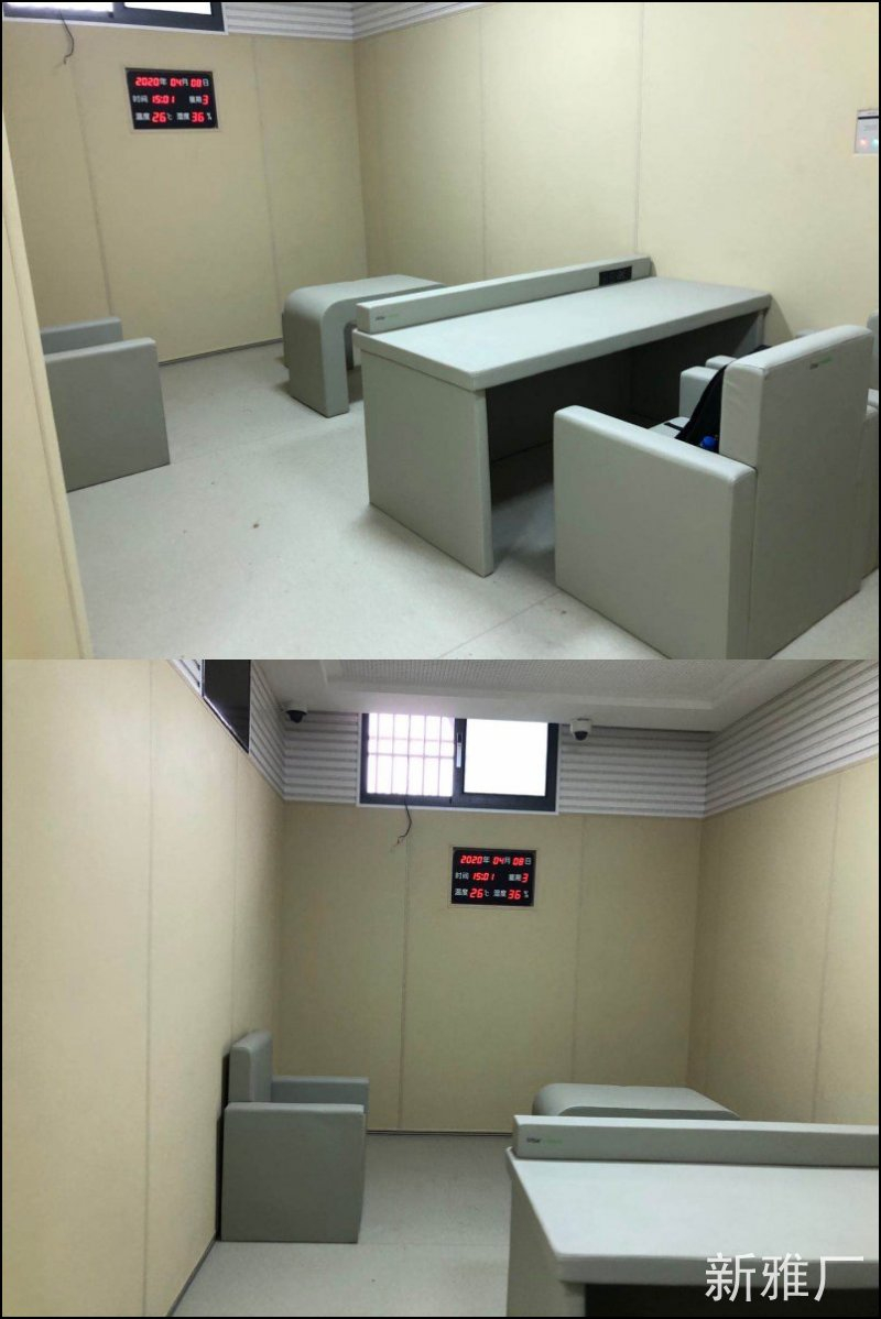 监委留置室防撞软包厂家的第六代防撞软包