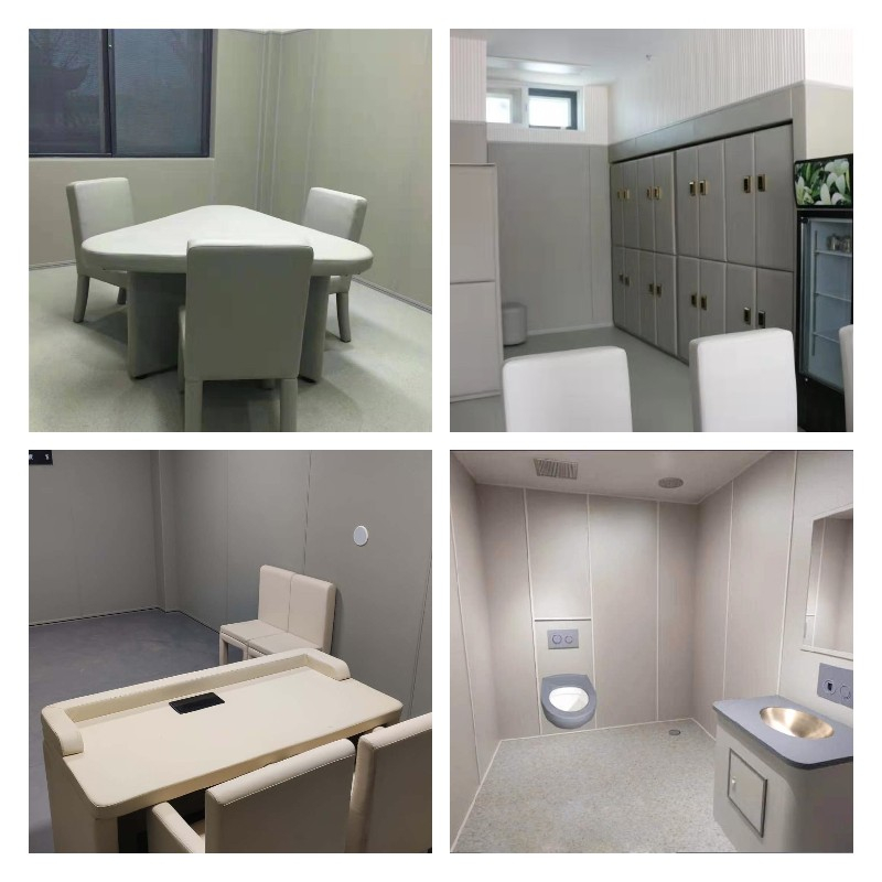 海南詹州公安局询问室防撞软包效果图