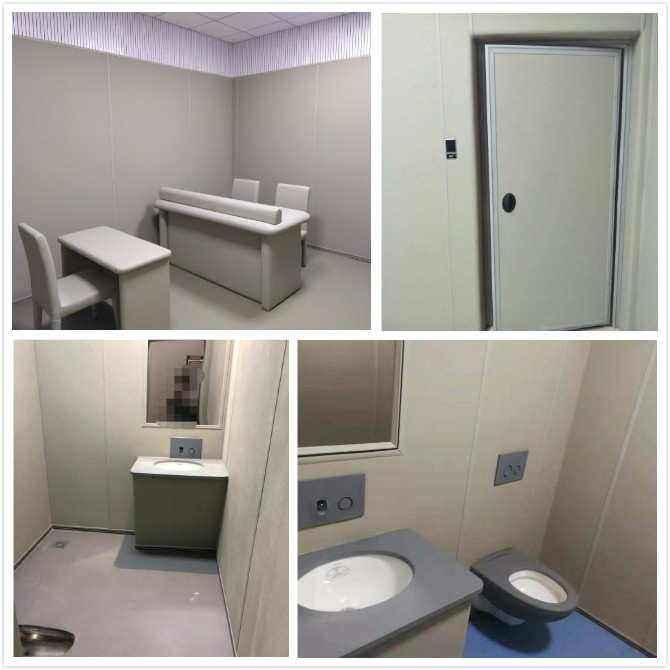 新型防撞阻燃材料谈话室软包厂家生产定制