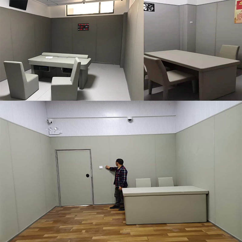 新雅鸿星谈话室软包材料厂家 谈话室墙面软包防撞材料.jpg